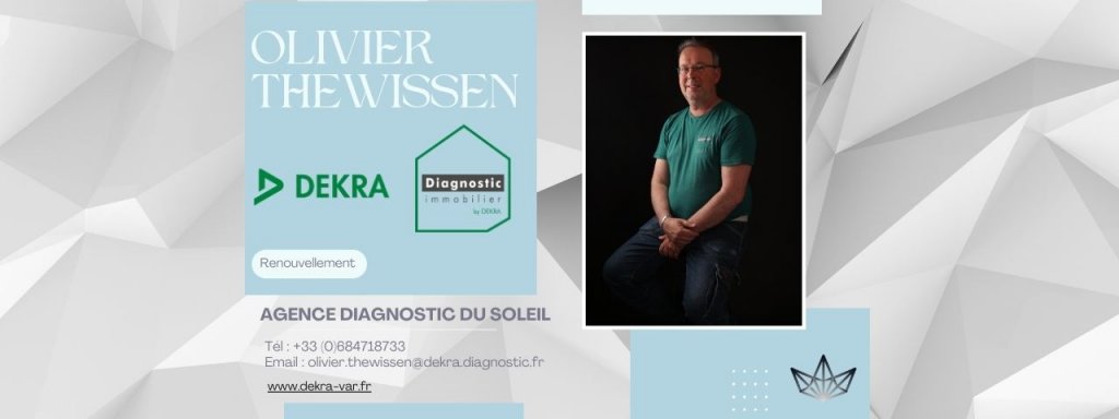 Portrait Pro / Olivier Thewissen  / diagnostics immobiliers 