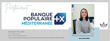 Nouveau Partenaire du CPP : BANQUE POPULAIRE Méditerranée