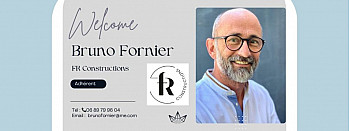 Portrait de Bruno Fornier, nouvel adhérent du Club Professionnel du Pradet